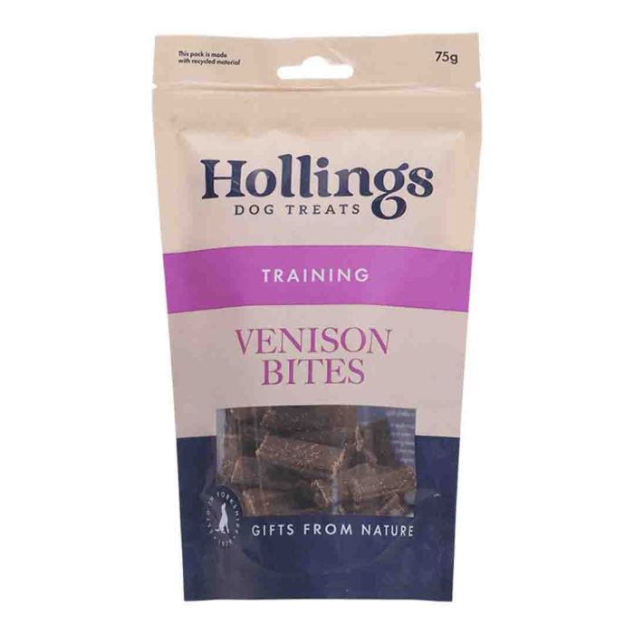 Hollings Venison Training dog Treats 86g