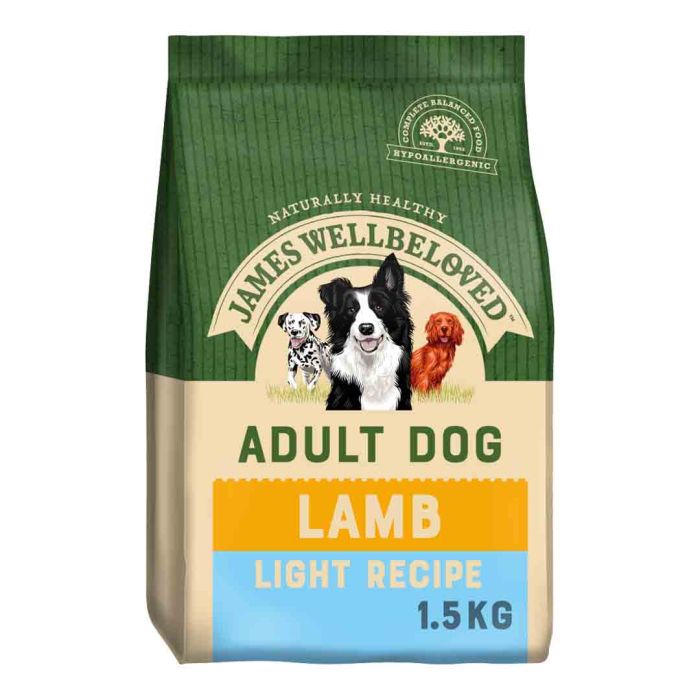 James Wellbeloved Dog Light Lamb & Rice 1.5kg