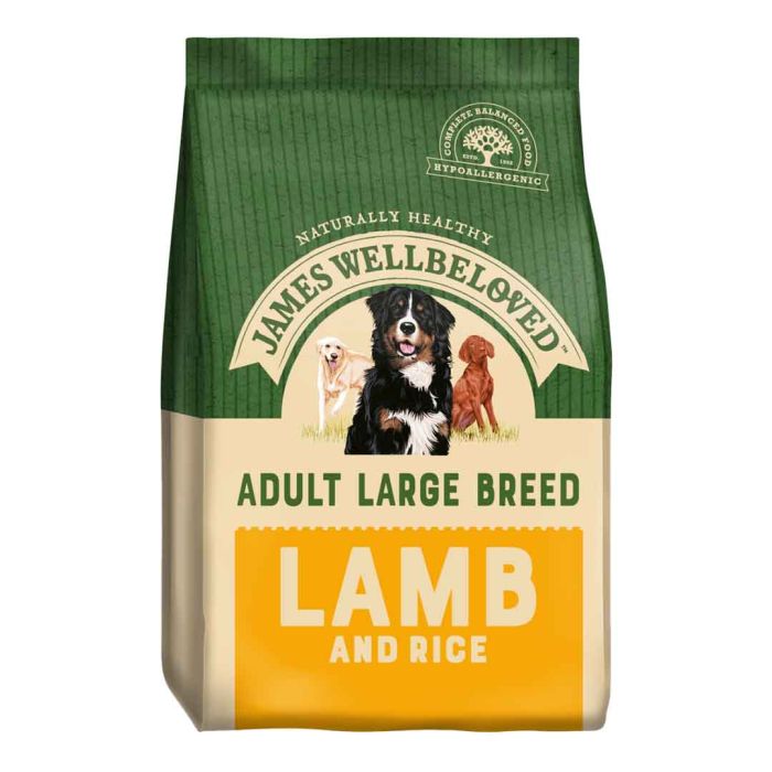 James Wellbeloved Dog Large Breed Adult Lamb & Rice Dry Dog Food