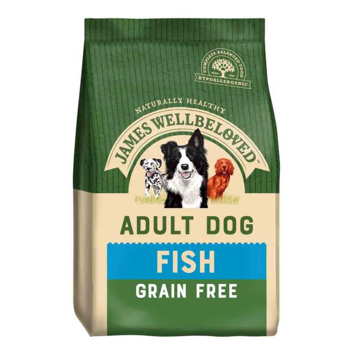 James Wellbeloved Dog Adult Cereal Free Fish & Vegetables Dry Dog Food