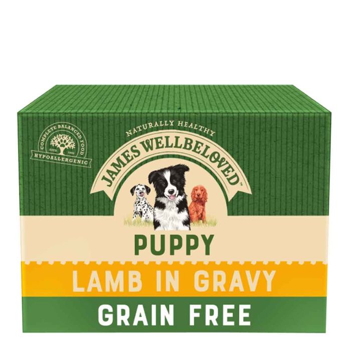 James Wellbeloved Lamb Puppy Grain Free Wet Food 100g