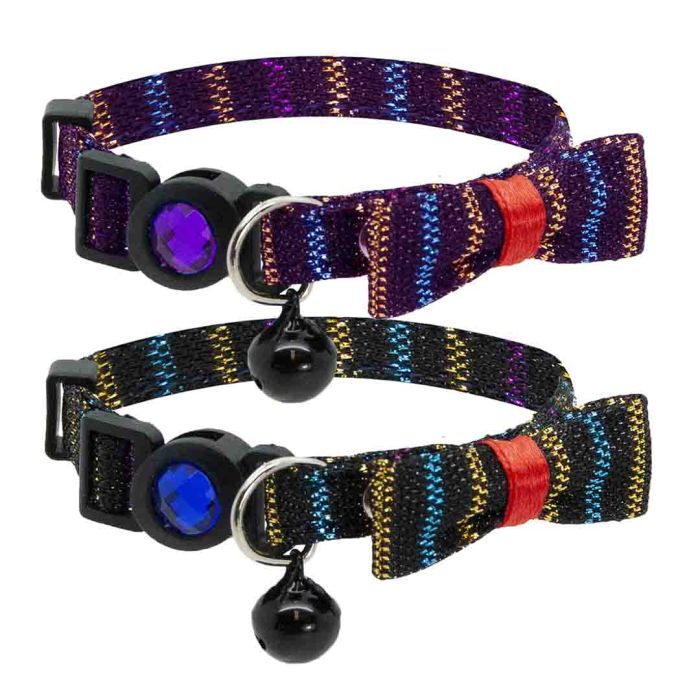 James & Steel Jewelled Glitz Cat Collar