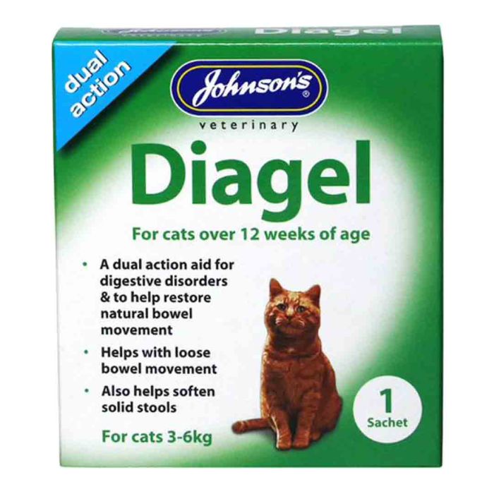 Johnsons Diagel Digestive Support Granules For Cats