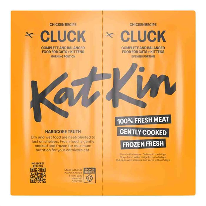 KatKin Fresh Cat Food Chicken Recipe (Cluck) 161g