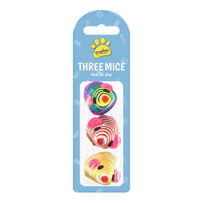 Kingdom Three Mice Cat Toys