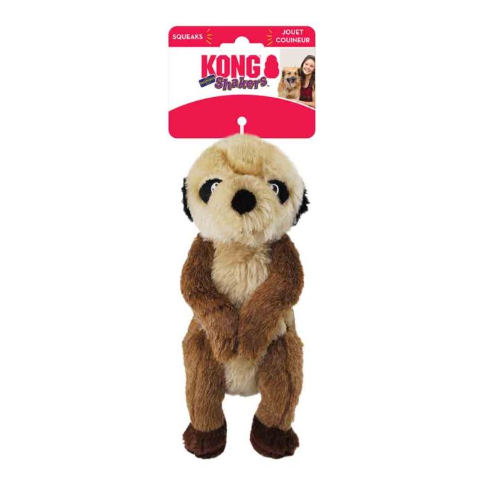 KONG Shakers Passports Meerkat Dog Toy, Medium