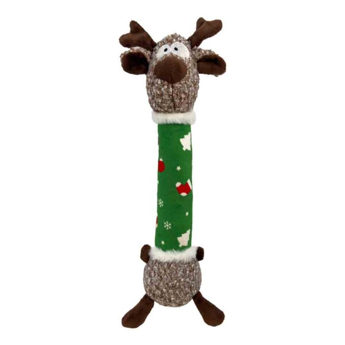 KONG Holiday Shakers Reindeer Dog Toy