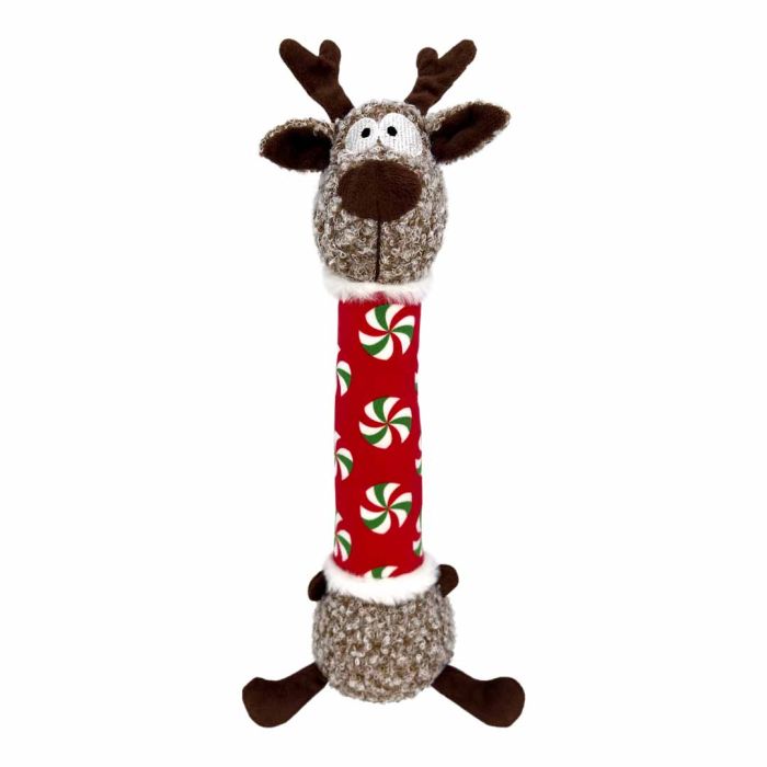 KONG Holiday Shakers™ Luvs Reindeer Dog Toy Medium