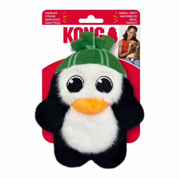 KONG Holiday Snuzzles Penguin Small Dog Toy