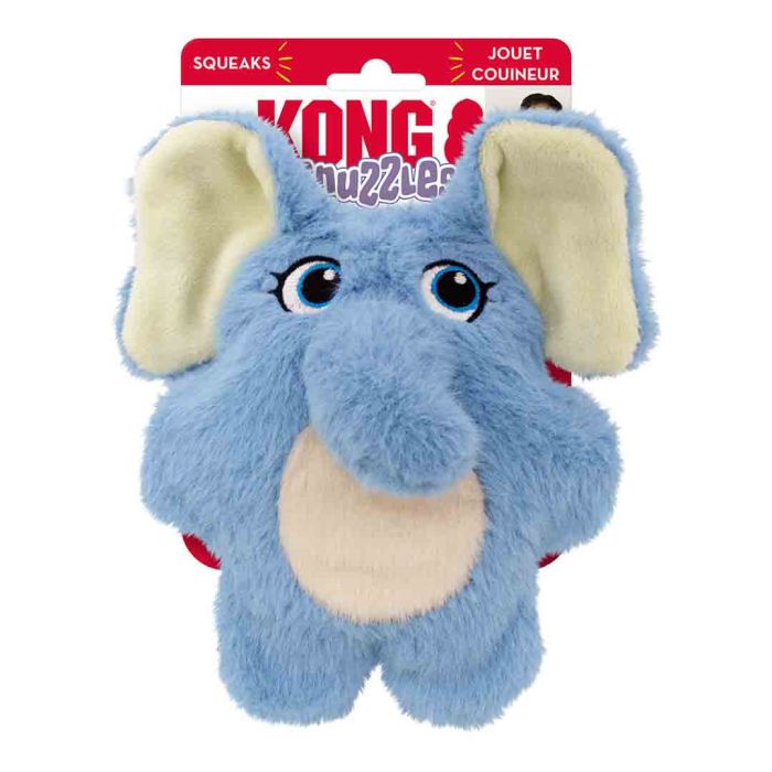 Kong Snuzzles Kiddos Elephant Dog Toy