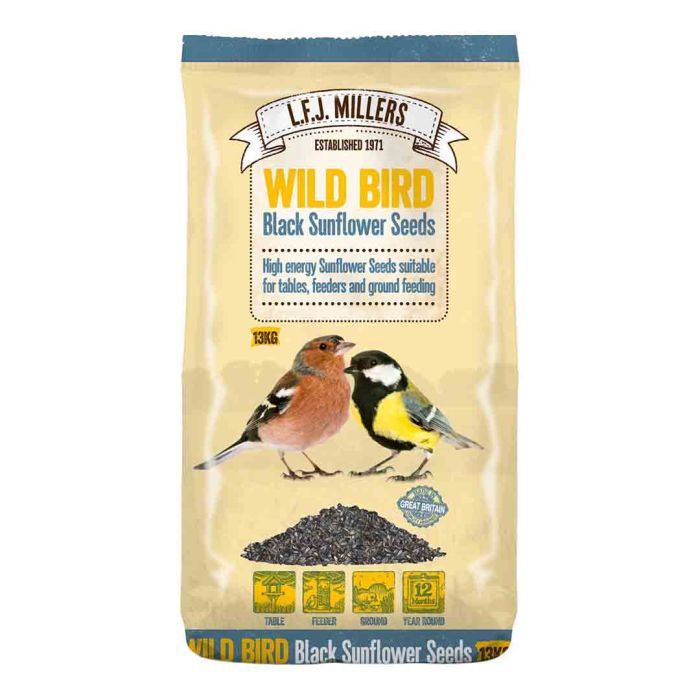 Jollyes Black Sunflower Wild Bird Food