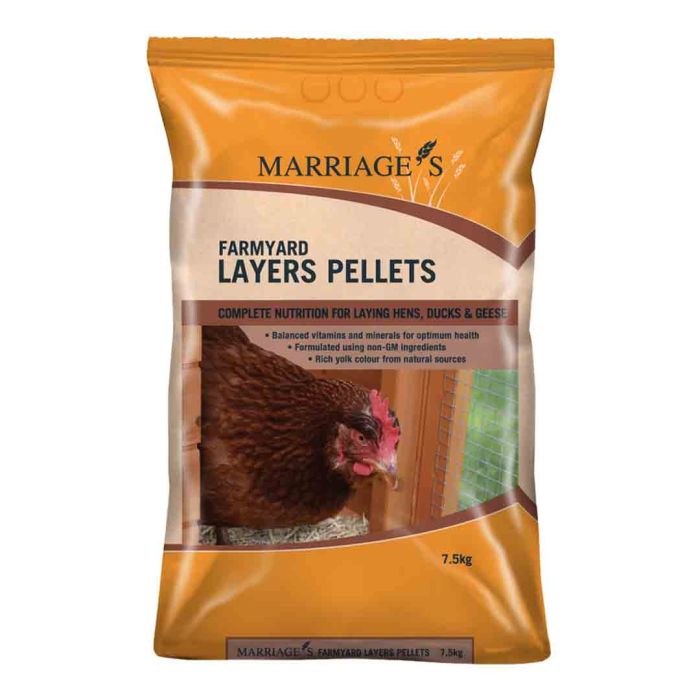 Marriages Farmyard Layers Pellets Bird Food