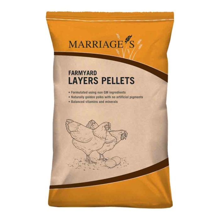 Marriages Farmyard Layers Pellets Bird Food
