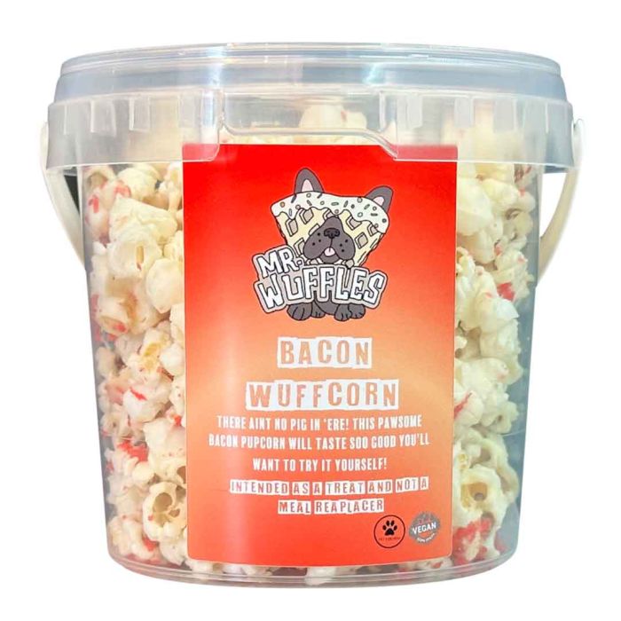 Mr Wuffles Bacon Wuffcorn Dog Treat