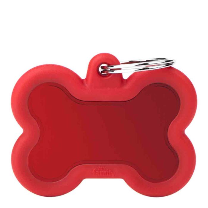 My Family Hush  Big Red Rubber Bone