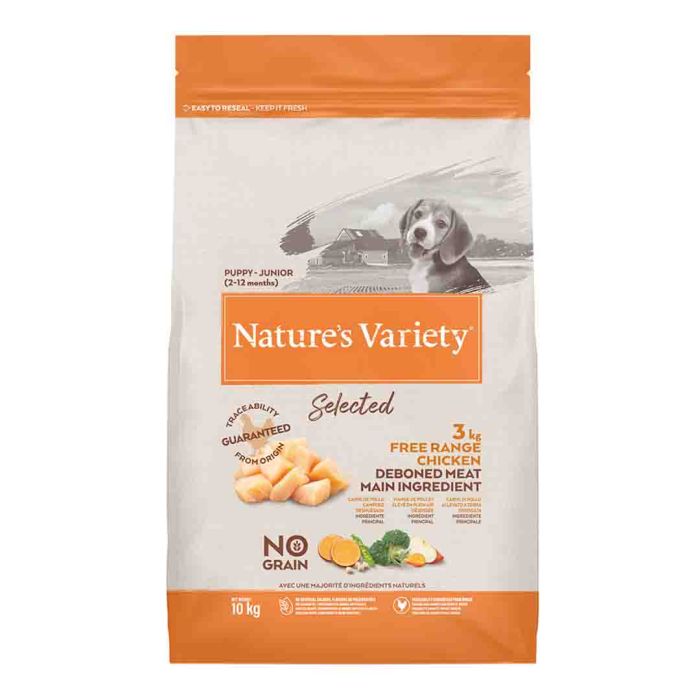 Nature's Variety Selected Dry Puppy Food Free Range Chicken 10kg