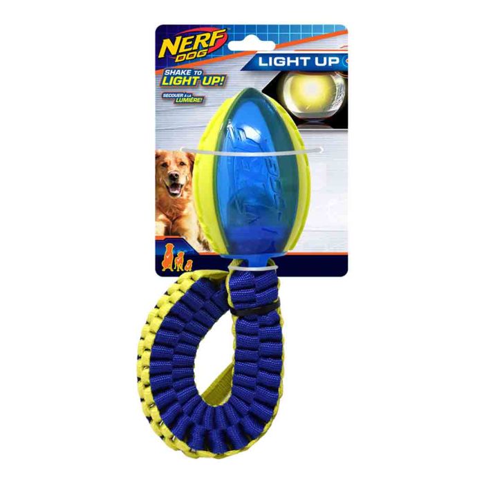NERF Led Nitroblitz Football With Tail