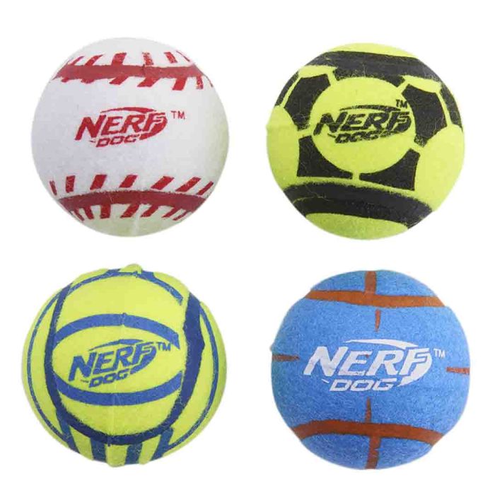 Nerf Mega Strength Sports Balls 4 Pack