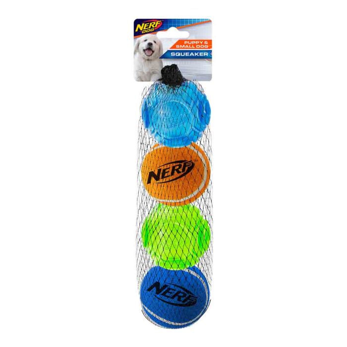 NERF TPR Tennis Balls for Puppies & Small Dogs