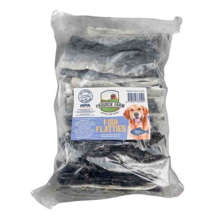 Paddock Farm Fish Flatties Natural Dog Treats