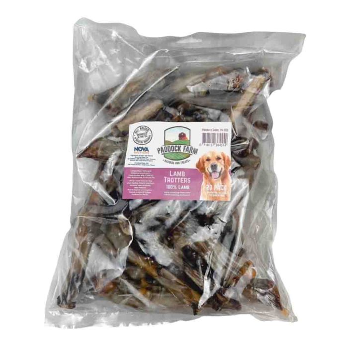 Paddock Farm Lamb Trotters Natural Dog Treats
