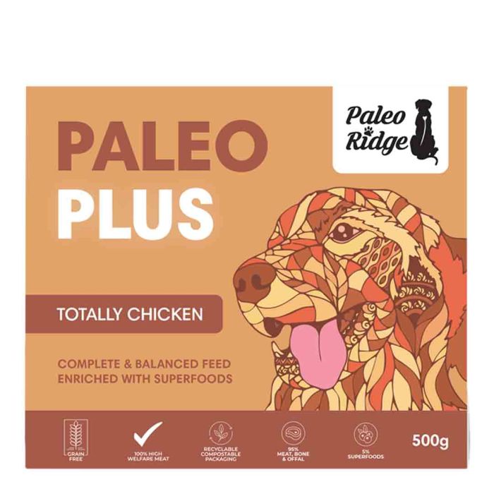 Paleo Ridge Plus Totally Chicken Raw Dog Food