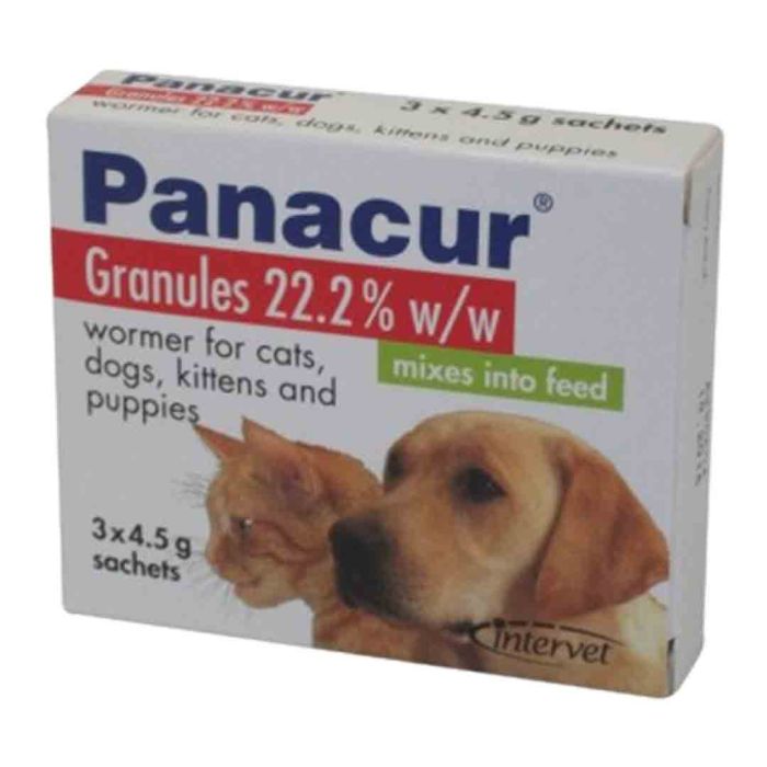 Panacur Granules Dogs/Cats 3 pack