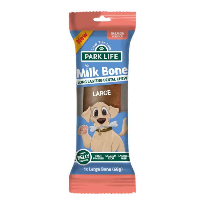 Park Life Milk Bones Salmon Flavour Large 68g