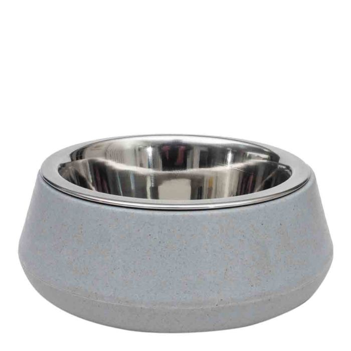 Zoon FloorGrip Bamboo & Stainless Steel Dog Bowl