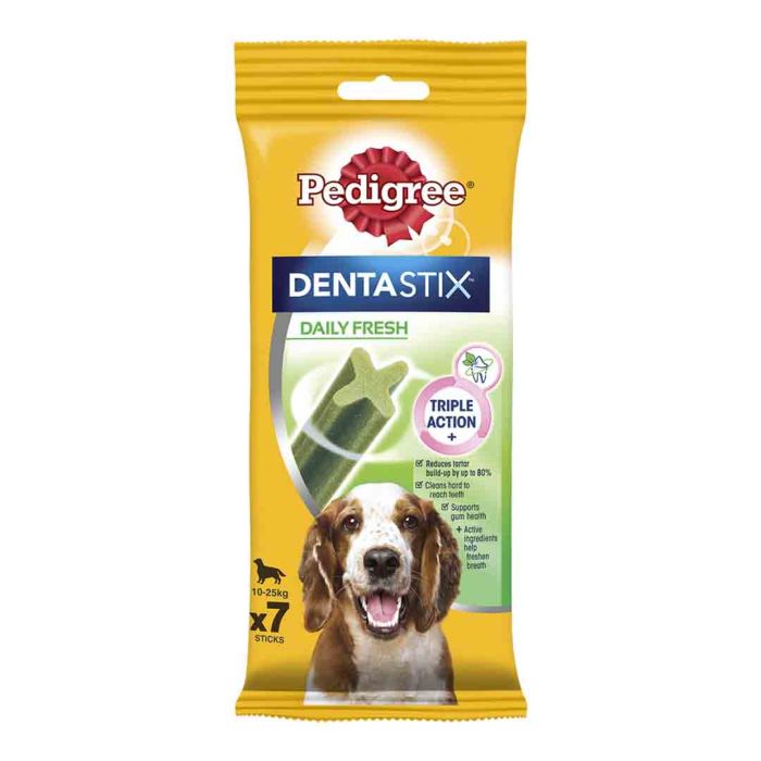 Pedigree Dentastix Fresh, Medium Dogs, 7 Pack