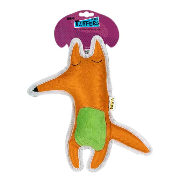 Nylabone Puppy Tufferz Fox Dog Chew Toy