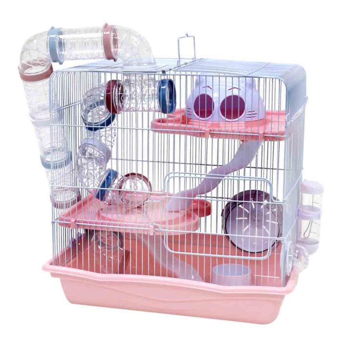 Henry Cage Pink for Hamsters