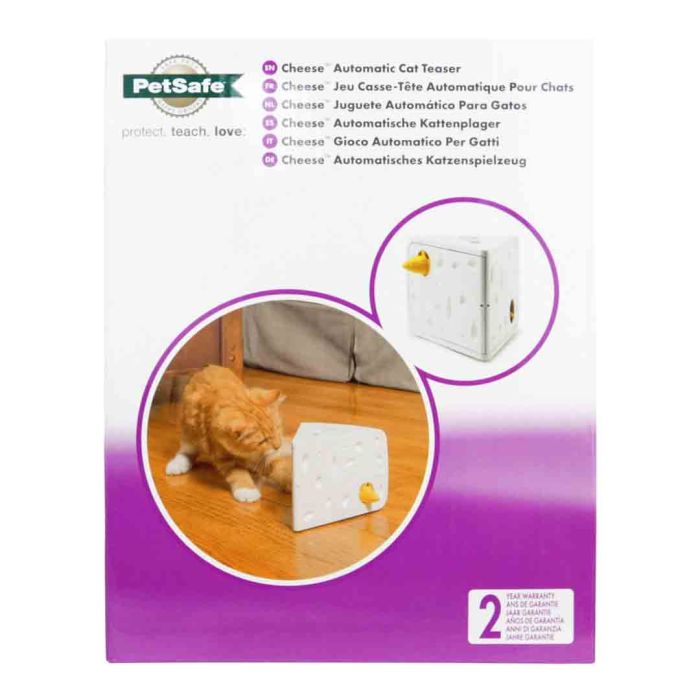 Petsafe Cheese Interactive Cat Toy