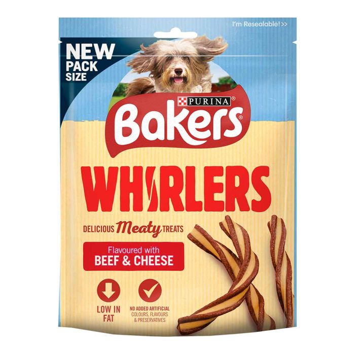 Bakers Whirlers Beef & Cheese 130g