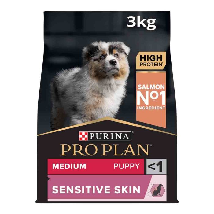 Pro Plan Dog Food Medium Puppy Sensitive Skin Salmon 3kg