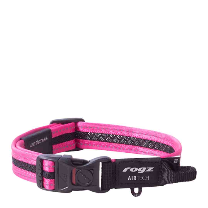 Rogz Airtech Pink  Dog Collar