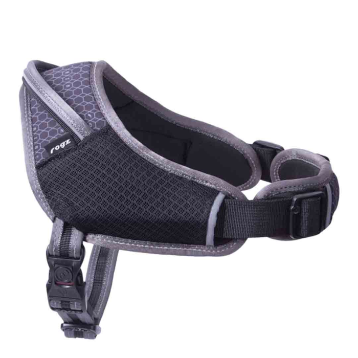 Rogz Airtech Sport Grey Medium Dog Harness