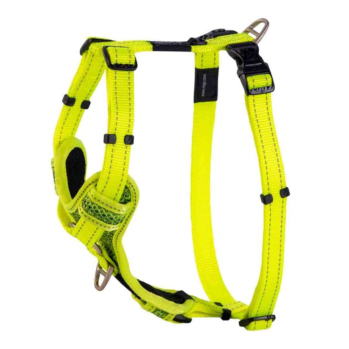 Rogz Utility Control Large Yellow Dog Harness