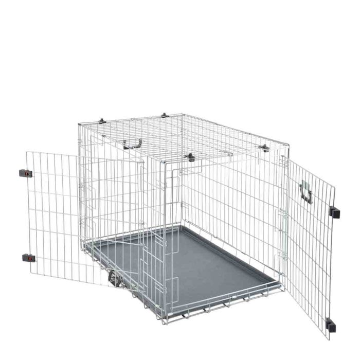 Options 2 Door Wire Dog Crate Large