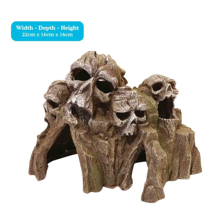 Skull Mountain Aquarium Decoration