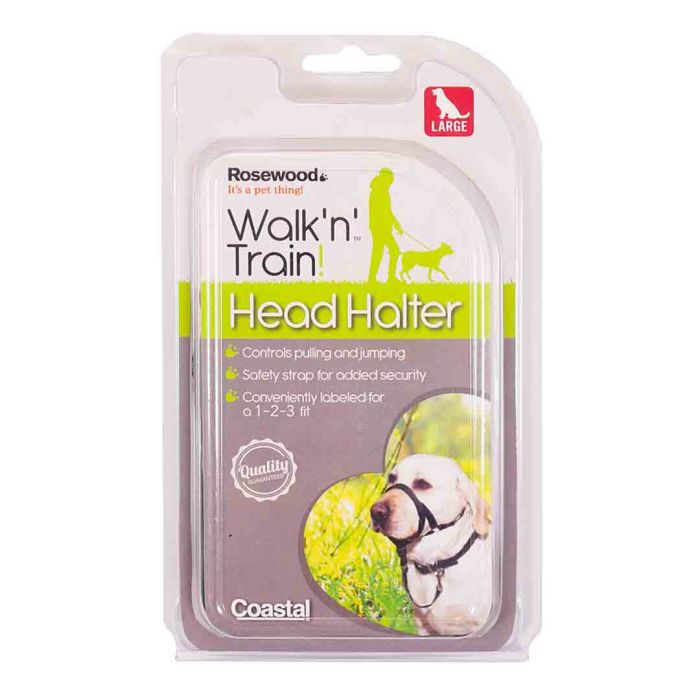 Rosewood Walk N Train Dog Head Halter Large