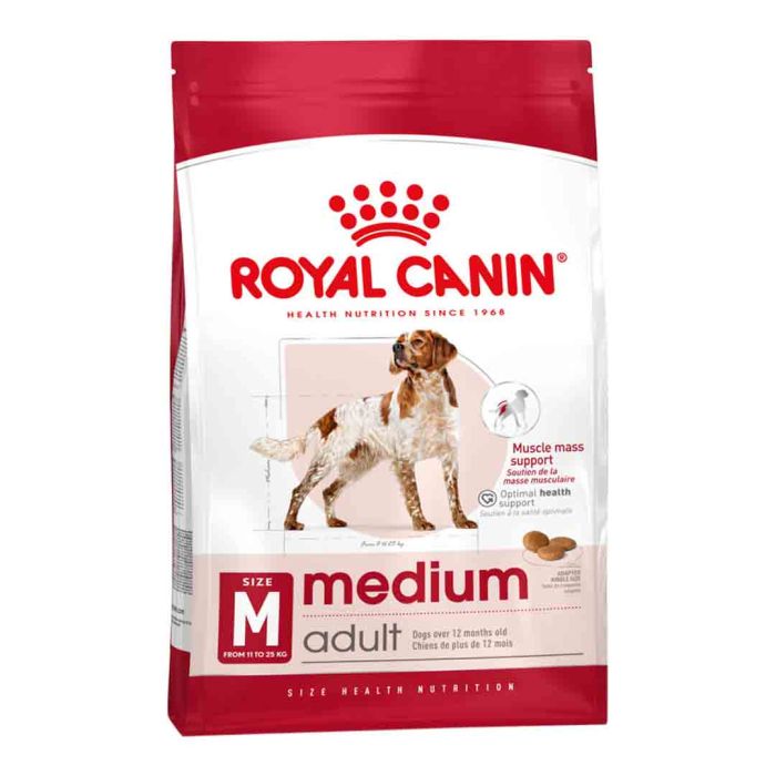Royal Canin Dry Dog Food Medium Adult 4kg