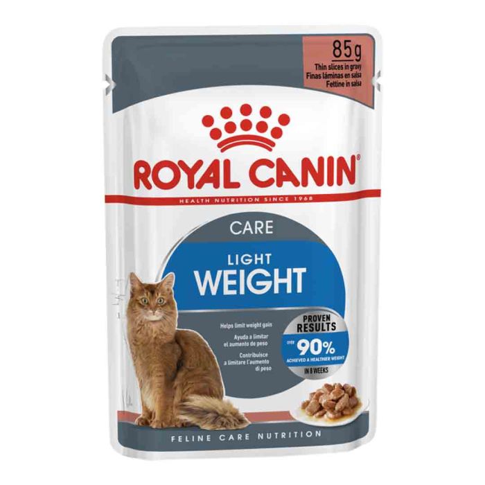 Royal Canin Light Weight Care Gravy Wet Cat Food Pouches