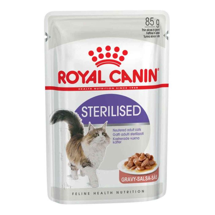 Royal Canin Sterilised In Gravy Wet Cat Food 85g
