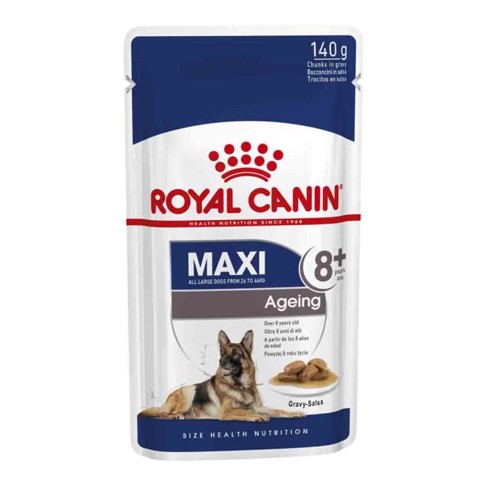 Royal Canin Wet Dog Food Maxi Ageing in Gravy 140g