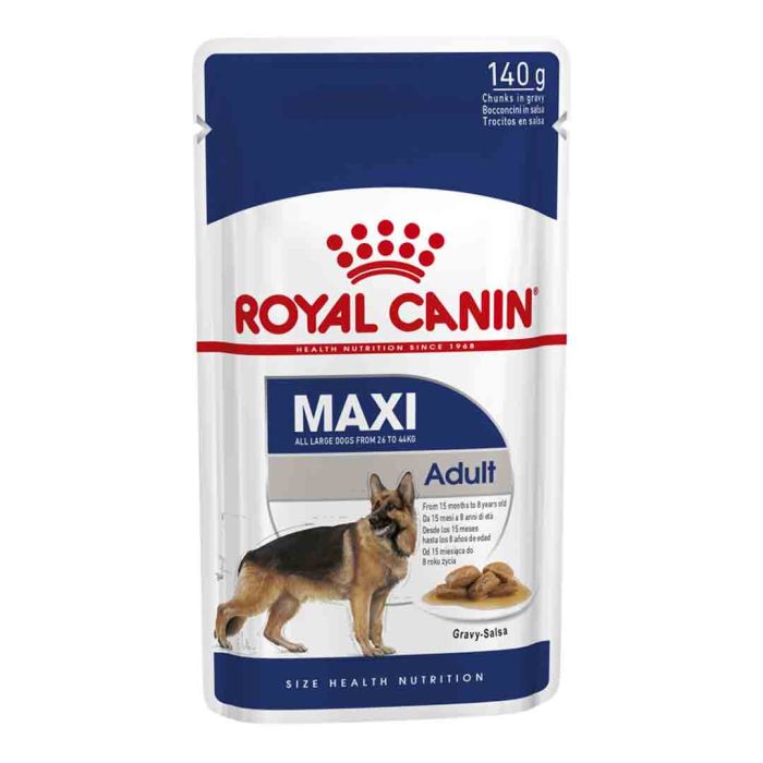 Royal Canin Wet Dog Food Maxi Adult in Gravy 140g