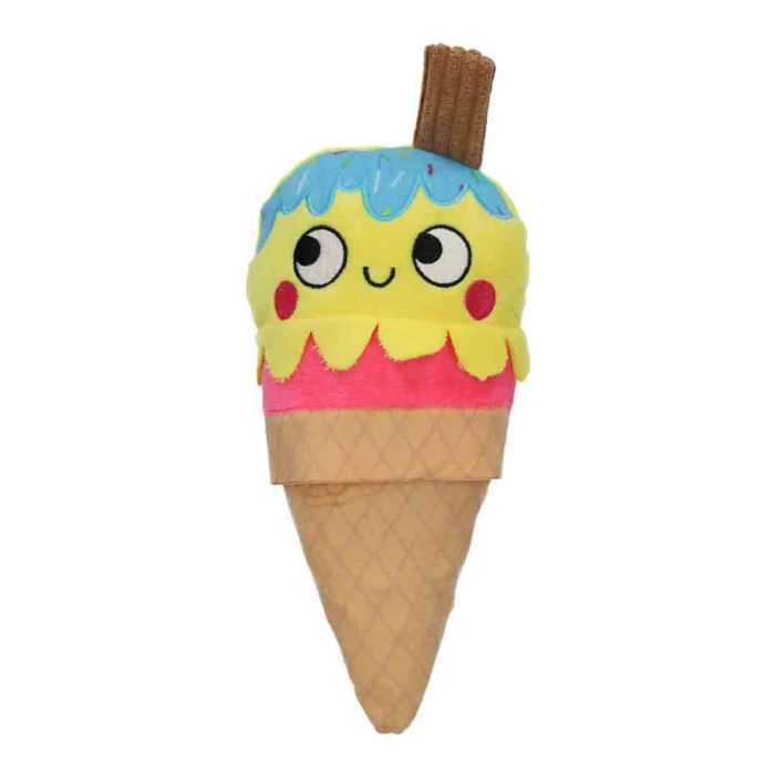 Rufus & Rosies Crinkle Plush Ice Lolly Squeaky Dog Toy