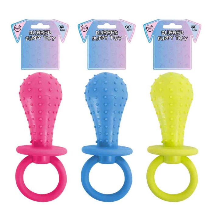 World of Pet Small Dog & Puppy Rubber Toy