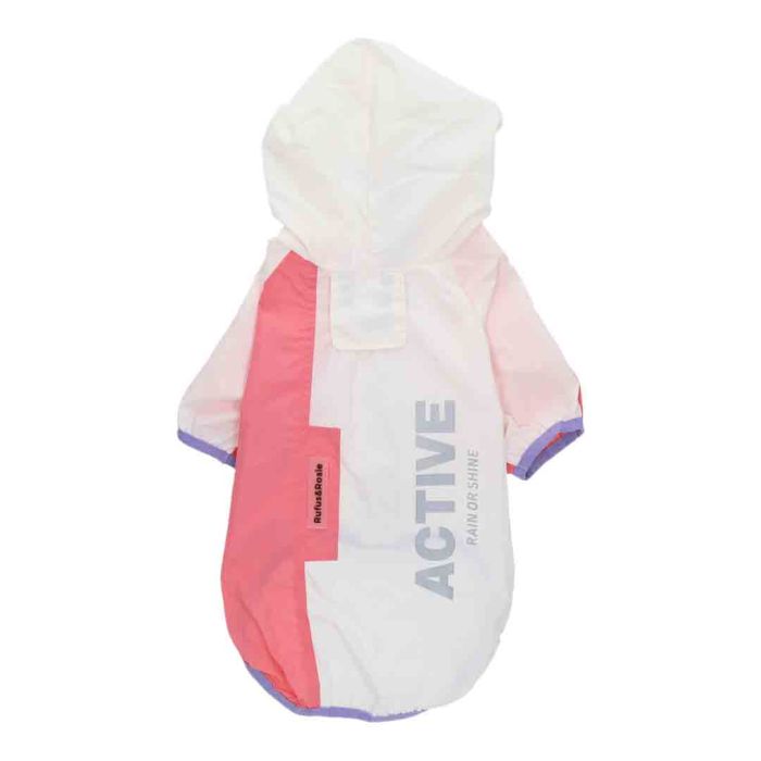 Rufus & Rosie Active Lightweight Dog Coat Pink Medium