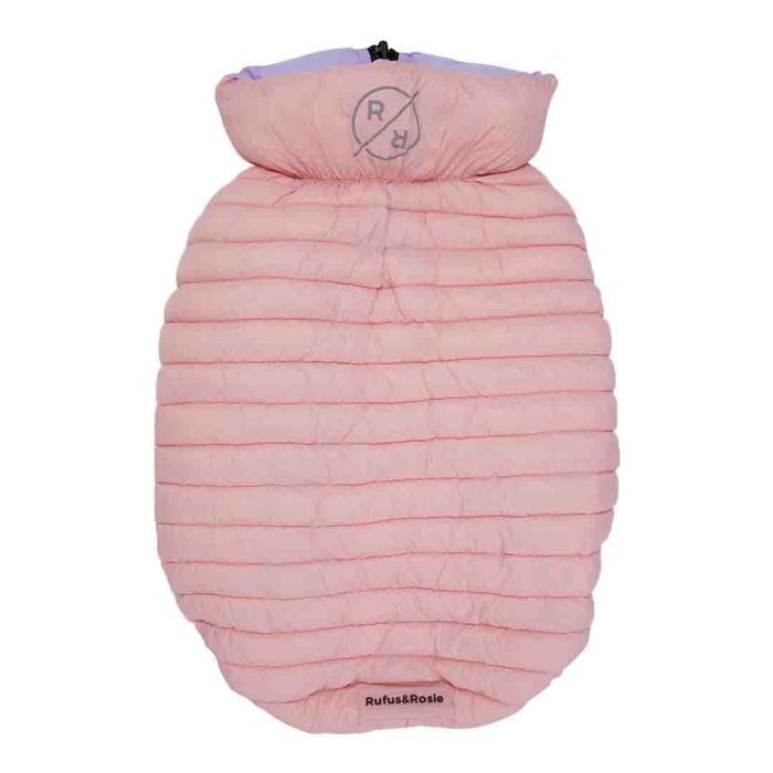 Rufus & Rosie Pink Reversable Puffer Jacket